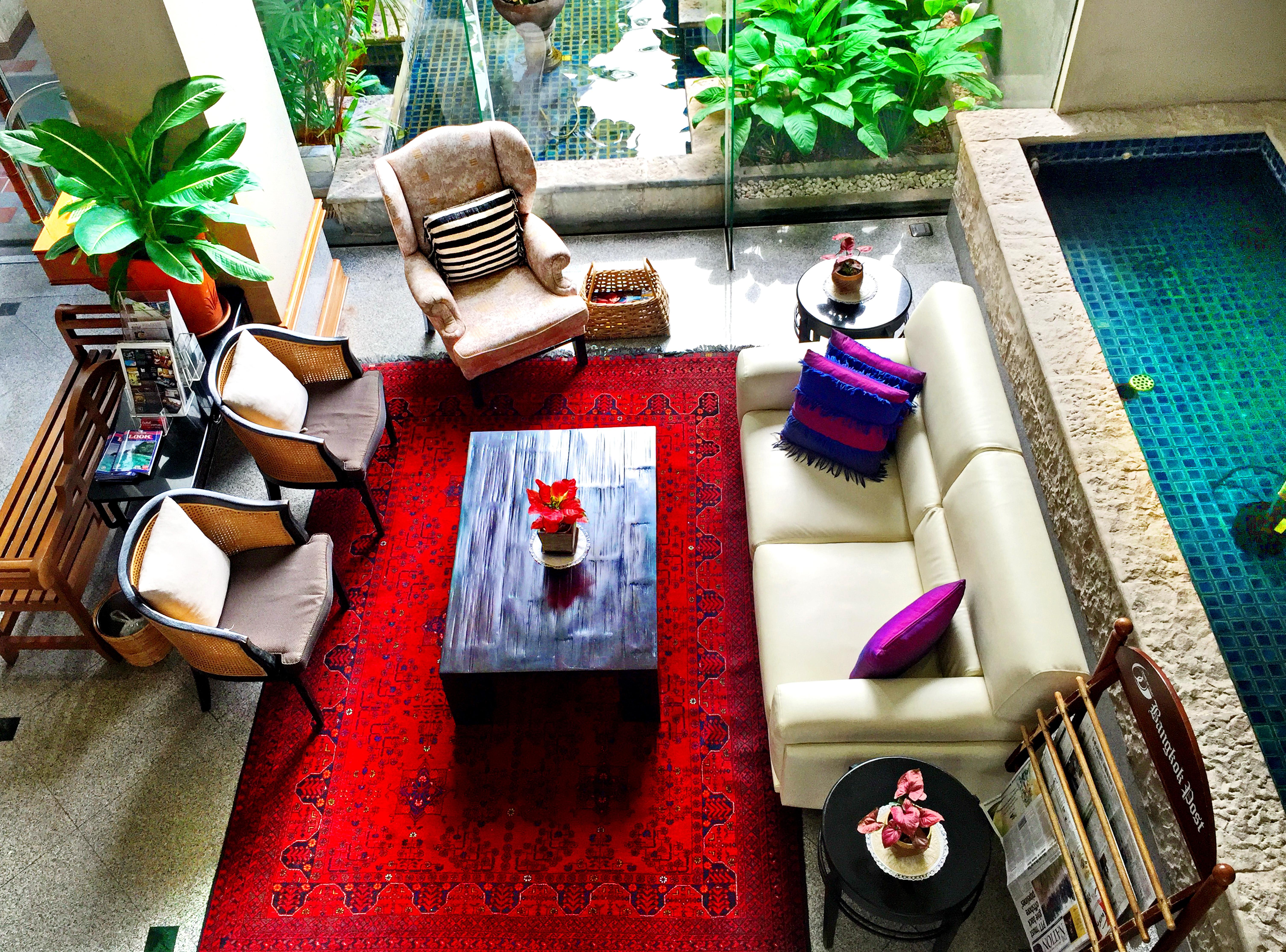 Silom Serene A Boutique Hotel Bangkok Bagian luar foto
