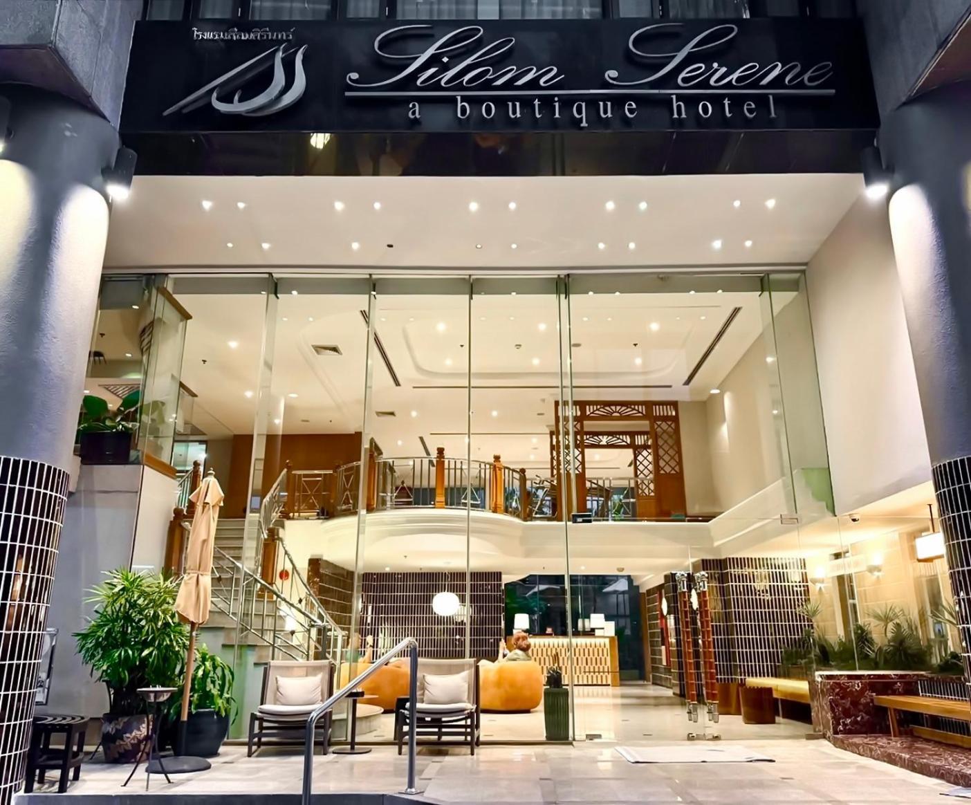 Silom Serene A Boutique Hotel Bangkok Bagian luar foto